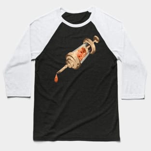 Syringe Digital Painting Baseball T-Shirt